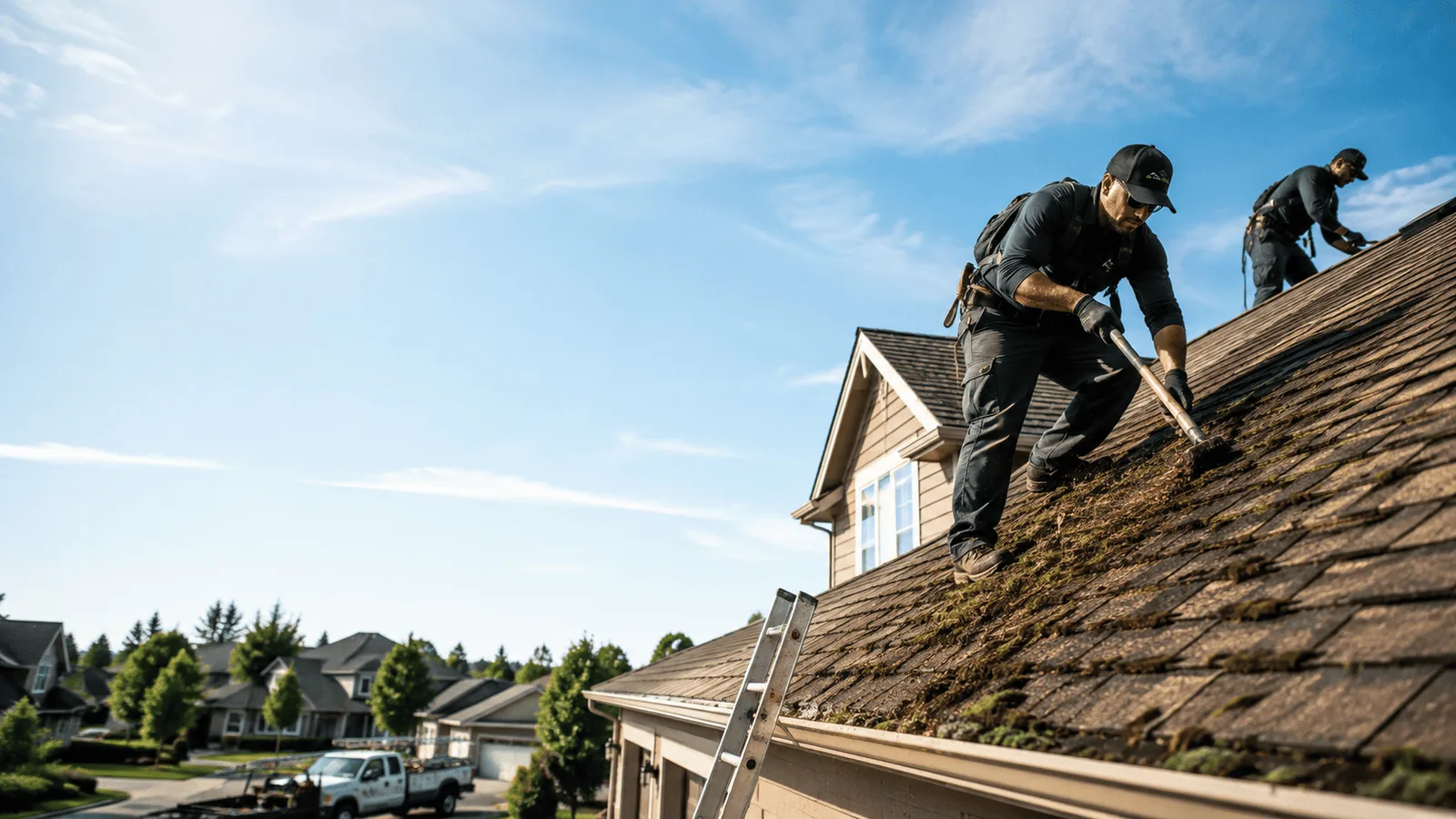 Roof Moss Removal in Memphis, TX near me